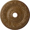 Ekena Millwork Bellona Medallion (Canopies up to 3 5/8"), 23 5/8"OD x 3 5/8"ID x 1 1/8"P, Smokey Topaz Crackle CM23BESTC - alternate 1